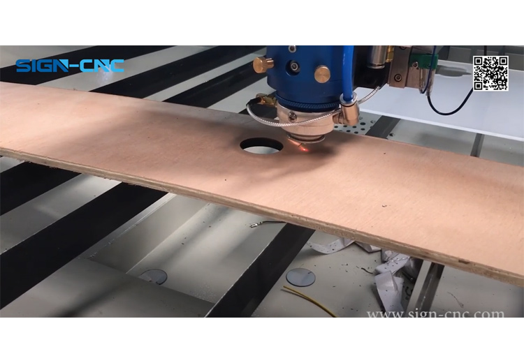 SIGN-CNC 激光切割木板